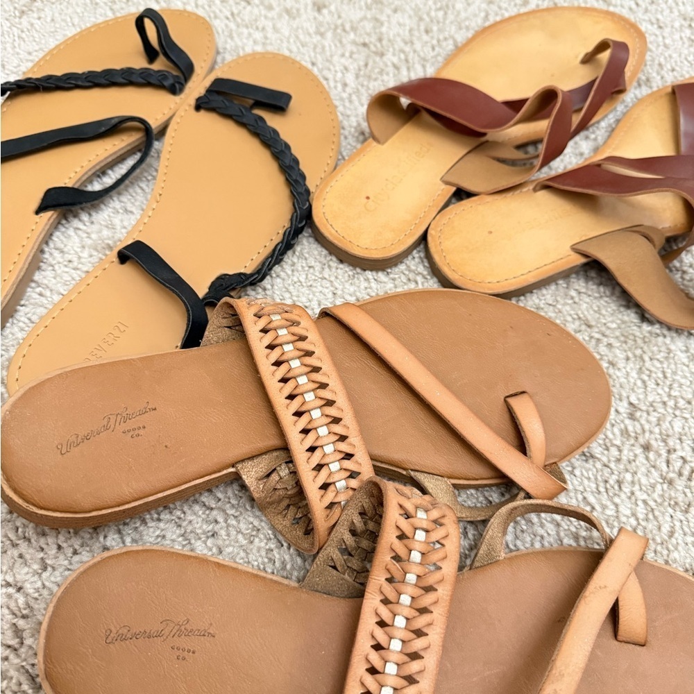 3 pair of Sandals - Picture 7 of 7